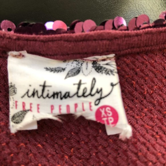 Free People | Purple Sequin Tank - Picture 3 of 6